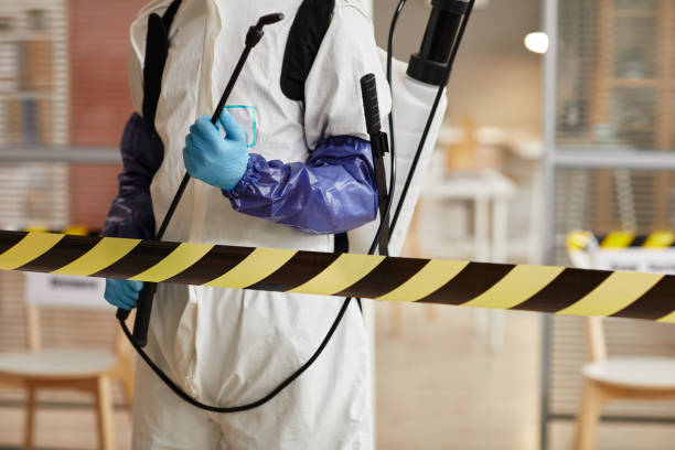 Professional Biohazard technician working in Fairfax, CA